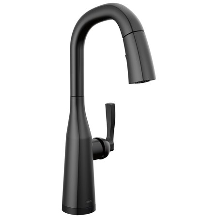 Stryke: Single Handle Pull Down Bar/Prep Faucet With Touch 2O Technology -  DELTA, 9976T-BL-DST